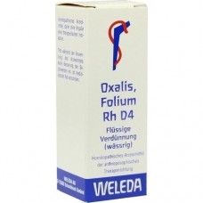 OXALIS FOLIUM Rh D 4 Dilution 20 ml