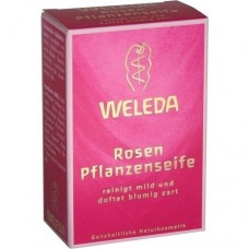 WELEDA Rosen Pflanzenseife 100 g