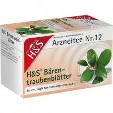 H&S Bärentraubentee Filterbeutel 20 St