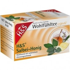 H&S Wohlfühltee Salbei Honig mit Zitrone Fbtl. 20 St