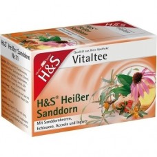 H&S heißer Sanddorn Vitaltee Filterbeutel 20 St