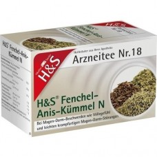 H&S Fenchel-Anis-Kümmel N Filterbeutel 20 St