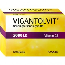 VIGANTOLVIT 2.000 I.E. Vitamin D3 Weichkapseln 120 St