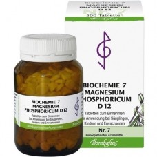 BIOCHEMIE 7 Magnesium phosphoricum D 12 Tabletten 500 St