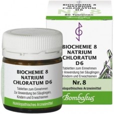 BIOCHEMIE 8 Natrium chloratum D 6 Tabletten 80 St