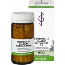 BIOCHEMIE 12 Calcium sulfuricum D 6 Tabletten 200 St