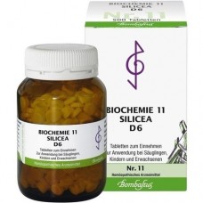 BIOCHEMIE 11 Silicea D 6 Tabletten 500 St