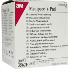 MEDIPORE Plus Pad 3562E steriler Wundverband 50 St