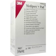 MEDIPORE Plus Pad 3569E steriler Wundverband 25 St