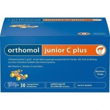 ORTHOMOL Junior C plus Kautabl.Mandarine/Orange 30 St