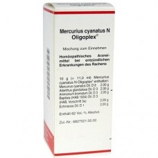 MERCURIUS CYANATUS N Oligoplex Liquidum 50 ml