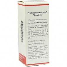 PLUMBUM ACETICUM N Oligoplex Liquidum 50 ml
