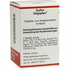 SULFUR OLIGOPLEX Tabletten 150 St
