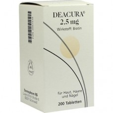 DEACURA 2,5 mg Tabletten 200 St