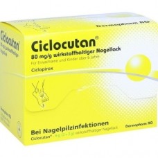 CICLOCUTAN 80 mg/g wirkstoffhaltiger Nagellack 6 g