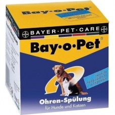 BAY O PET Ohrreiniger f.kleine Hunde/Katzen 2X25 ml