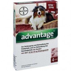 ADVANTAGE 250 Lösung f.Hunde 10-25 kg 4 St