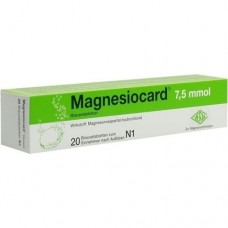 MAGNESIOCARD 7,5 mmol Brausetabletten 20 St