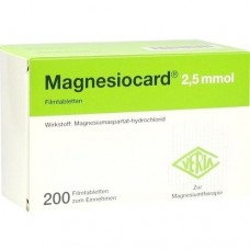MAGNESIOCARD 2,5 mmol Filmtabletten 200 St