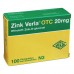 ZINK VERLA OTC 20 mg Filmtabletten 100 St