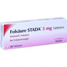 FOLSÄURE STADA 5 mg Tabletten 20 St