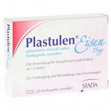 PLASTULEN Eisen 55 mg Retardkapseln 20 St