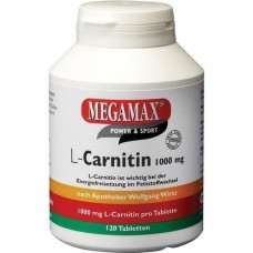 MEGAMAX L Carnitin 1000 mg Tabletten 120 St