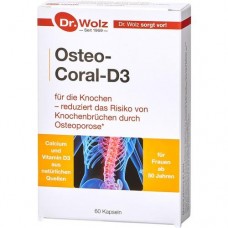 OSTEO CORAL D3 Dr.Wolz Kapseln 60 St