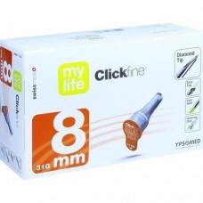 MYLIFE Clickfine Pen-Nadeln 8 mm 100 St