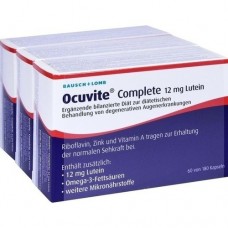 OCUVITE Complete 12 mg Lutein Kapseln 180 St