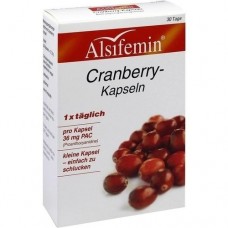 CRANBERRY 36 mg PAC Alsifemin Kapseln 30 St