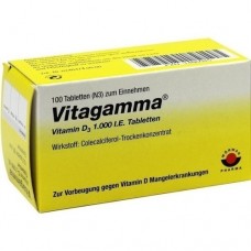 VITAGAMMA Vitamin D3 1.000 I.E. Tabletten 100 St