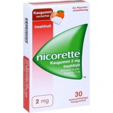 NICORETTE 2 mg freshfruit Kaugummi 30 St