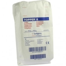 TOPPER 8 Kompr.7,5x7,5 cm unsteril 100 St