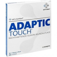 ADAPTIC Touch 7,6x11 cm nichthaft.Sil.Wundauflage 10 St
