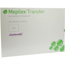 MEPILEX Transfer Schaumverband 15x20 cm steril 5 St
