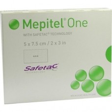 MEPITEL One Silikon Netzverband 5x7,5 cm 10 St