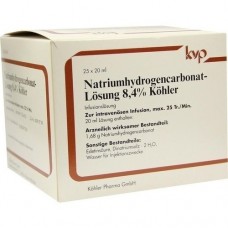 NATRIUM HYDROGENCARBONAT 8,4% 25X20 ml