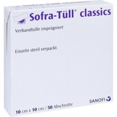 SOFRA TÜLL classics 10x10 cm Abschnitte 50 St