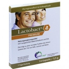 LACTOBACT Premium 7-Tage Packung magensaftres.Kps. 14 St