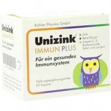 UNIZINK Immun Plus Kapseln 1X60 St