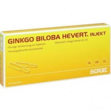 GINKGO BILOBA HEVERT Injekt Ampullen 10 St