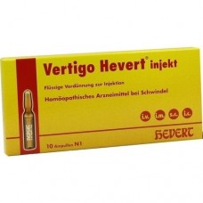VERTIGO HEVERT Injekt Ampullen 10 St