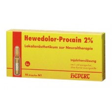 HEWEDOLOR Procain 2% Ampullen 100 St