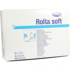 ROLTA soft Synth.-Wattebinde 6 cmx3 m 6 St