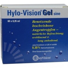 HYLO-VISION Gel sine Einzeldosispipetten 60X0.35 ml