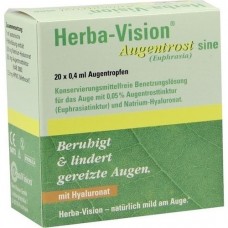 HERBA-VISION Augentrost sine Augentropfen 20X0.4 ml