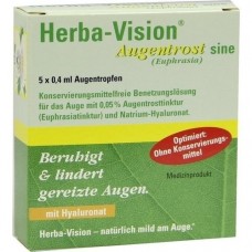 HERBA-VISION Augentrost sine Augentropfen 5X0.4 ml