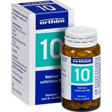 BIOCHEMIE Orthim 10 Natrium sulfuricum D 6 Tabl. 100 St