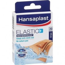 HANSAPLAST Elastic+ Pflaster waterproof 20 St